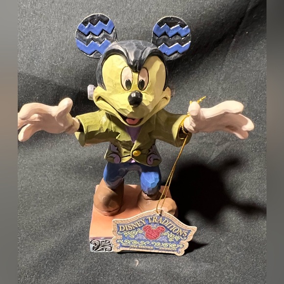 Disney Traditions Jim Shore Mickey Mouse Figurine 🎃 “Re-Animated Character” - Picture 1 of 5